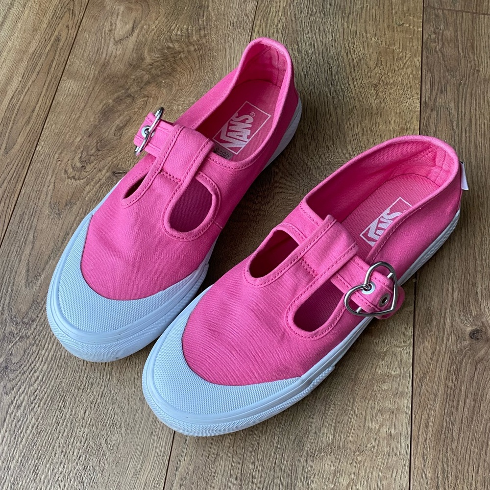Pink Mary Janes Vans Style 93